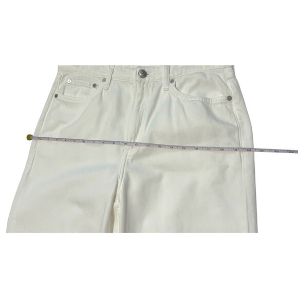 Rag & Bone Women's Featherweight Logan Mid-Rise Wide-Leg Jeans, Size 29 - Picture 7 of 14